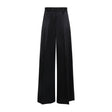 JIL SANDER Elegant Women's High-Waisted Viscose Pants