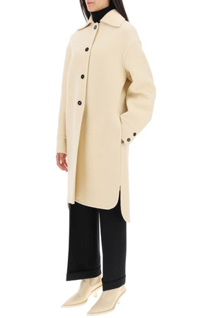 JIL SANDER DECONSTRUCTED Jacket IN VIRGIN WOOL