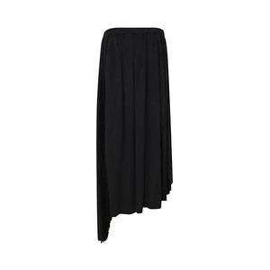 JIL SANDER Asymmetrical Pleated Skirt for Women