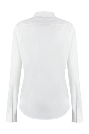 JIL SANDER White Cotton Poplin Shirt - Perfect for SS24