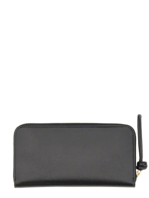 JIL SANDER Mini Zipped Wallet with Wrist Strap