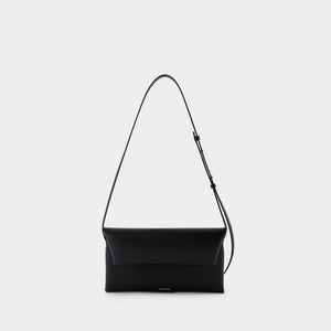 JIL SANDER Elegant Mini Crossbody Bag in Black