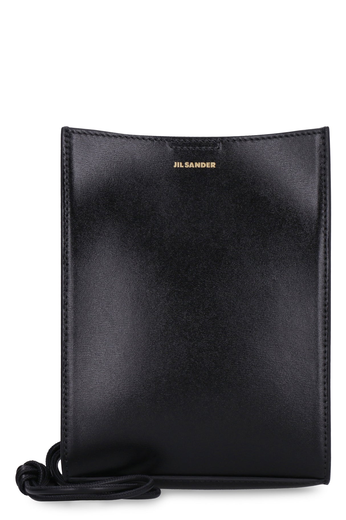 Contemporary Elegance: Sleek Black Handbag by JIL SANDER FW24