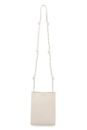 JIL SANDER Unique Knots Crossbody Bag in White Leather for Women - 2024 Edition