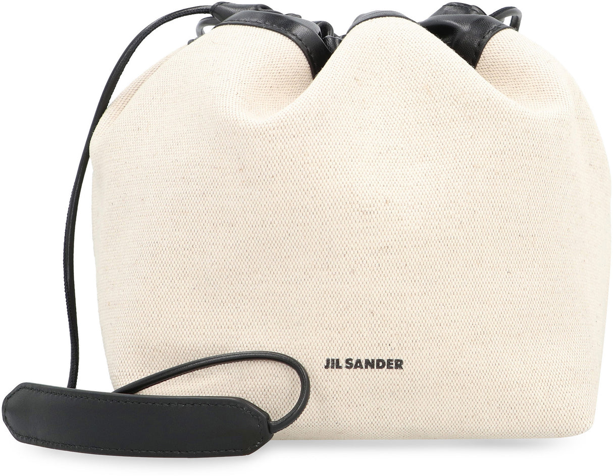 JIL SANDER Beige 24SS Women's Clutch/Pouch Bag