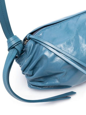 JIL SANDER Navy Leather Crossbody Handbag for Women
