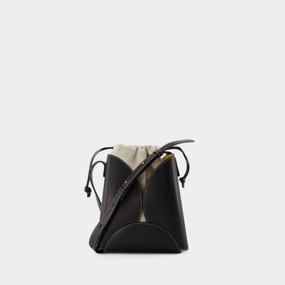 JIL SANDER Ellipse Mini Black Crossbody