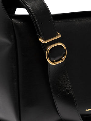 JIL SANDER 24FW Shoulder Bags for Men in Black