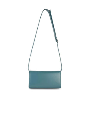 JIL SANDER Chic Mini Crossbody Handbag in Verde