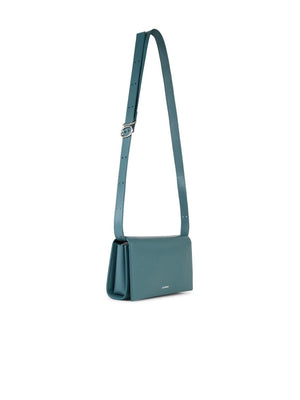 JIL SANDER Chic Mini Crossbody Handbag in Verde