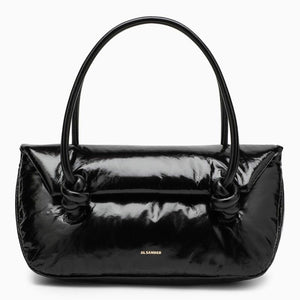 JIL SANDER Mini Patent Leather Shoulder Handbag