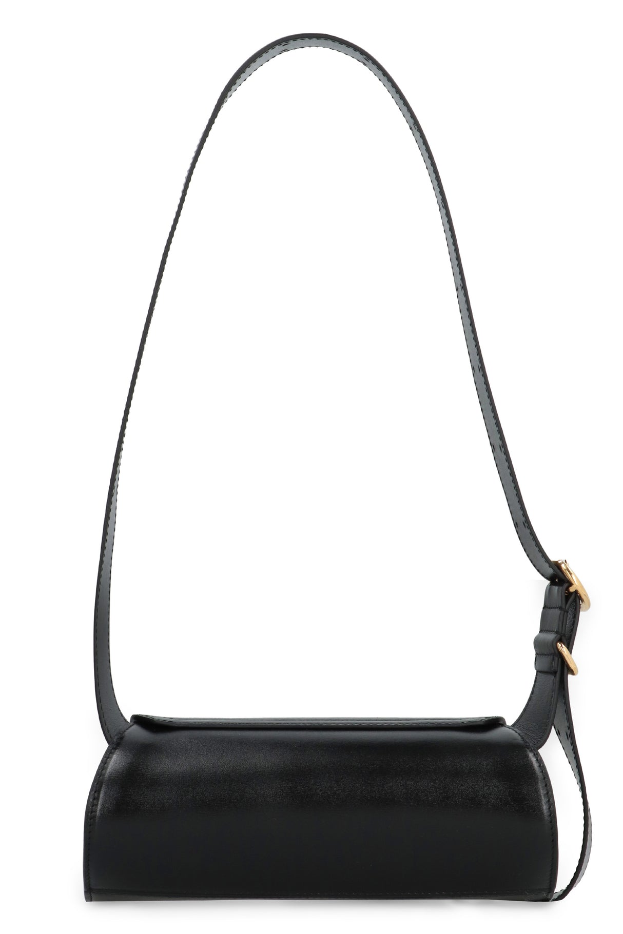 JIL SANDER Mini Black Leather Handbag