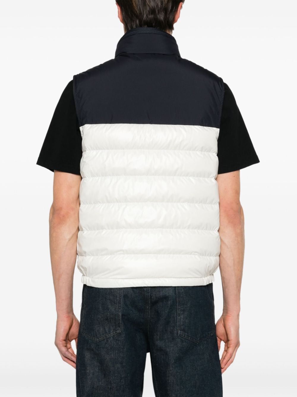 MONCLER Men's Black Vests for SS24