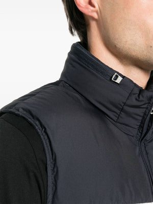 MONCLER Men's Black Vests for SS24