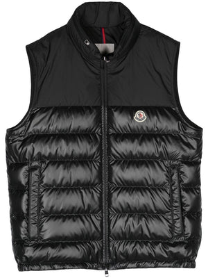 MONCLER Classic Black Summer Vest for Men