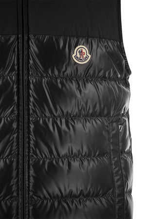 MONCLER Classic Black Summer Vest for Men