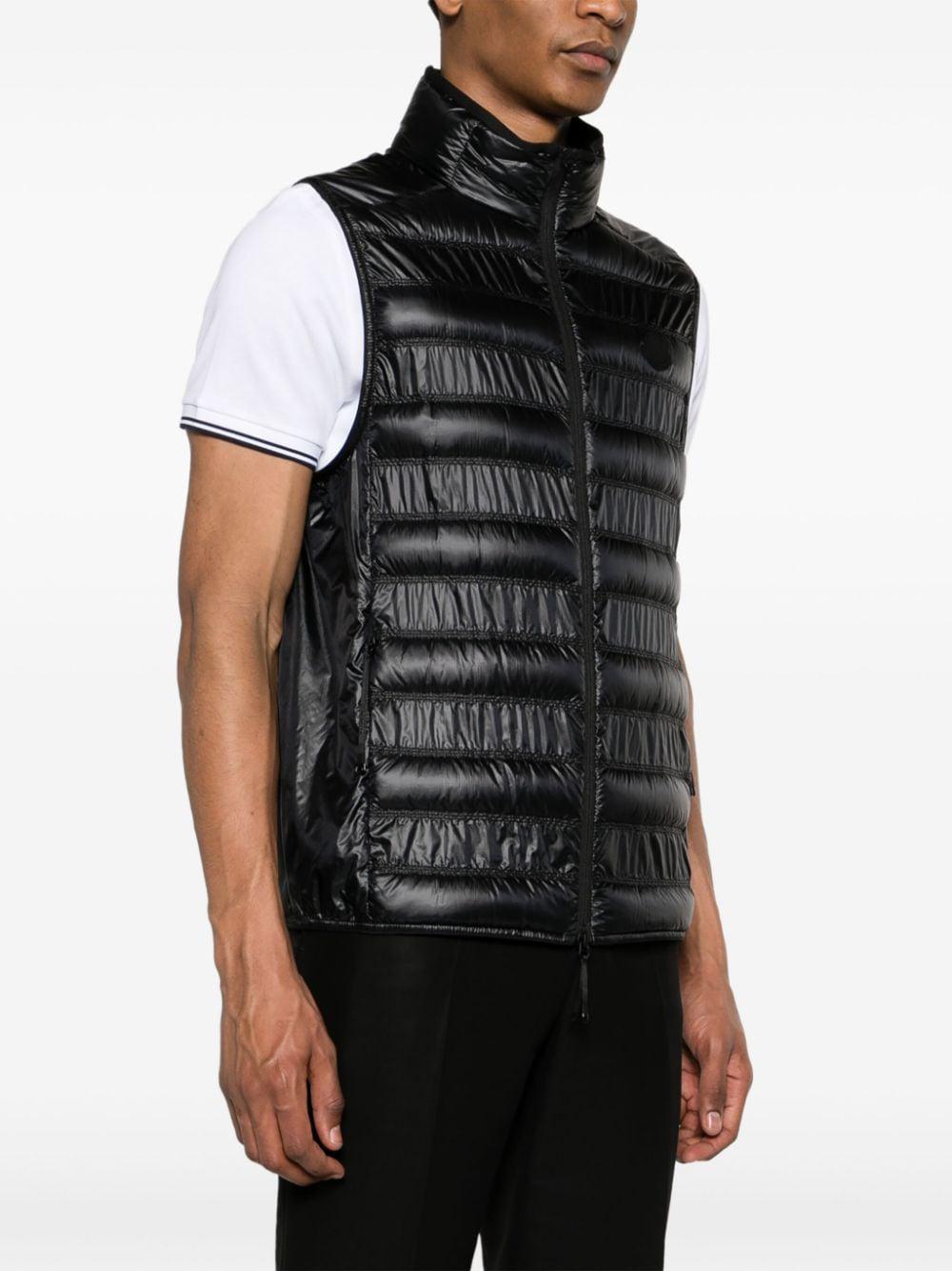 MONCLER Men's Black Lautaret Vest - SS24 Collection