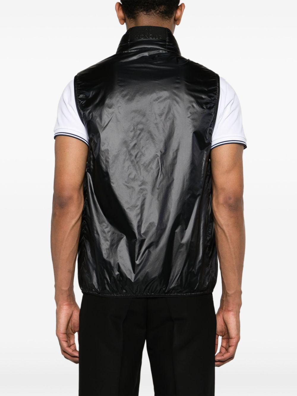 MONCLER Men's Black Lautaret Vest - SS24 Collection