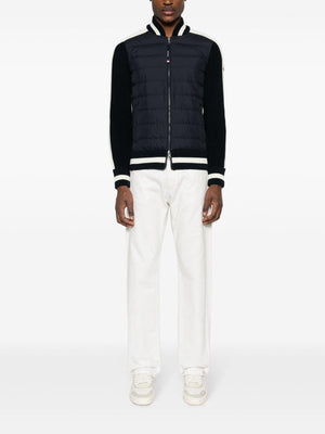 MONCLER Navy Cardigan for Men - SS24 Collection
