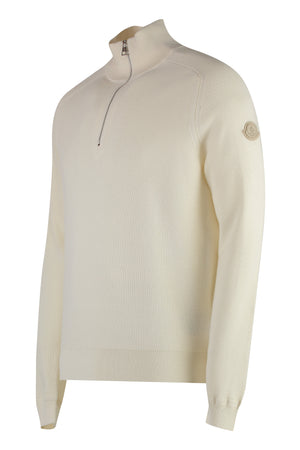 MONCLER Men's Essential T-Neck Knit Sweater