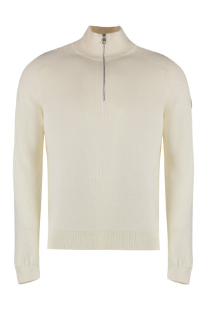 MONCLER Men's Essential T-Neck Knit Sweater