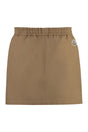 MONCLER Taffeta Skirt for Women in Beige