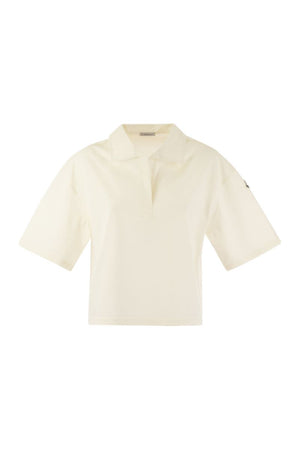 MONCLER Oversized Short-Sleeved Polo Shirt