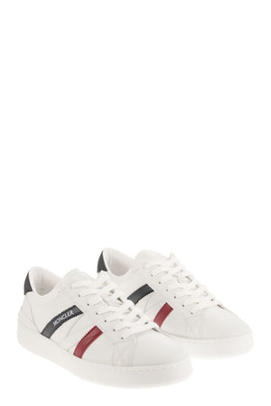 MONCLER Men's White Eco-Friendly Low Top Trainer