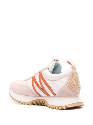 MONCLER Light Pink Pacey Sneakers for Women - SS24 Collection