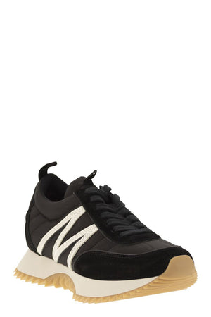 MONCLER Lightweight and Flexible Pacey Trainers for the City - Black
