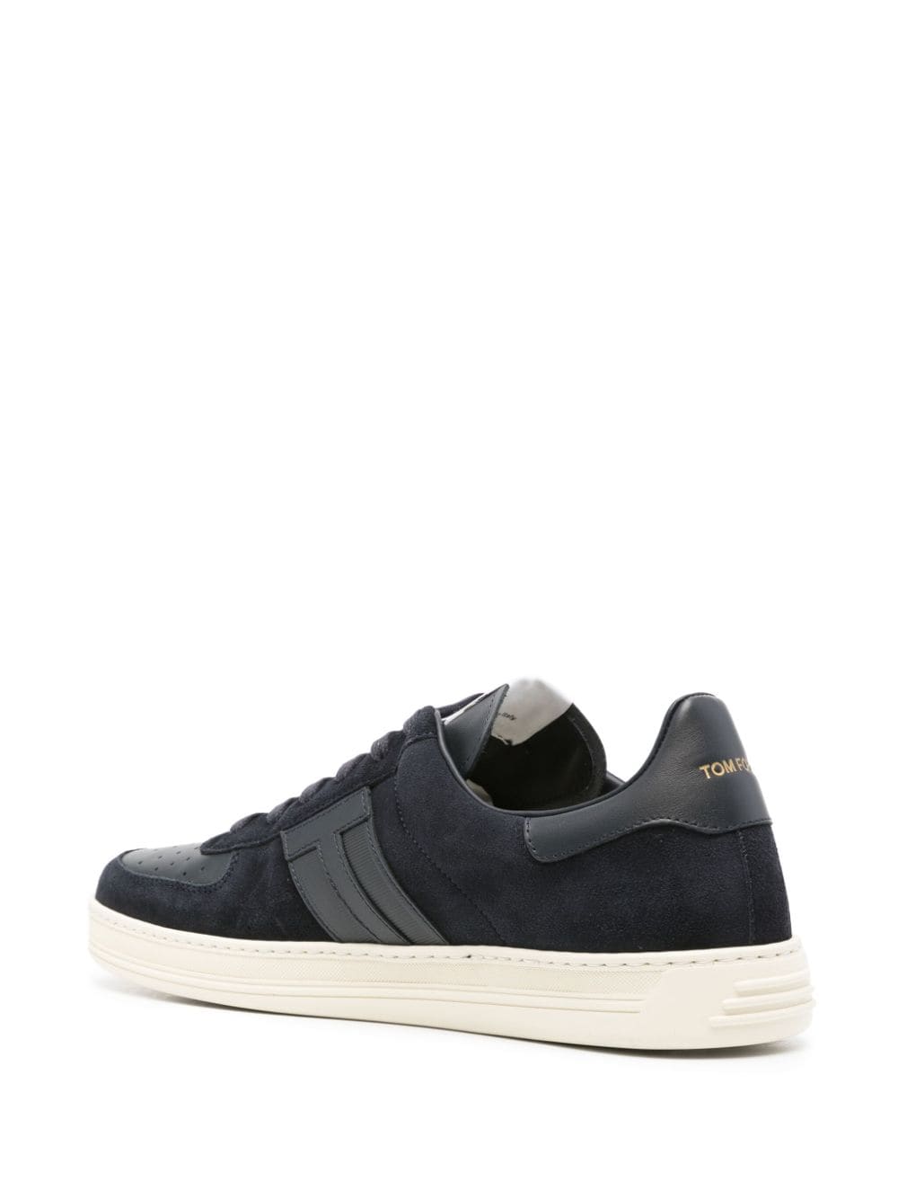 TOM FORD Midnight Elegance Suede Leather Sneakers