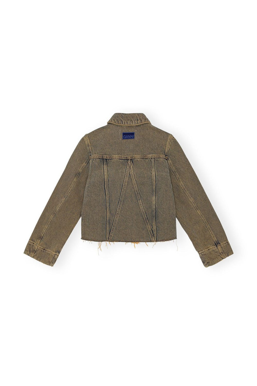 GANNI Eco-Friendly Heavy Denim Fall Jacket