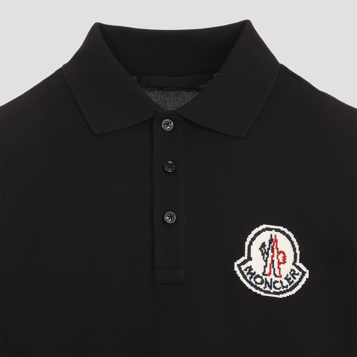 MONCLER Essential Cotton Polo Shirt