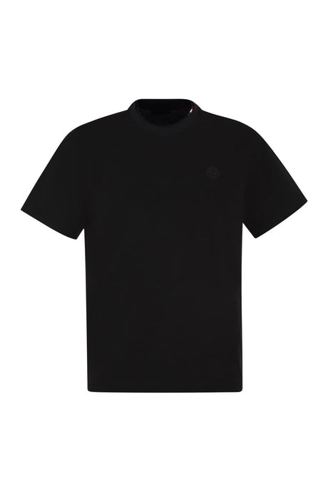 MONCLER Lightweight Cotton Logo T-Shirt - Men's Regular Fit