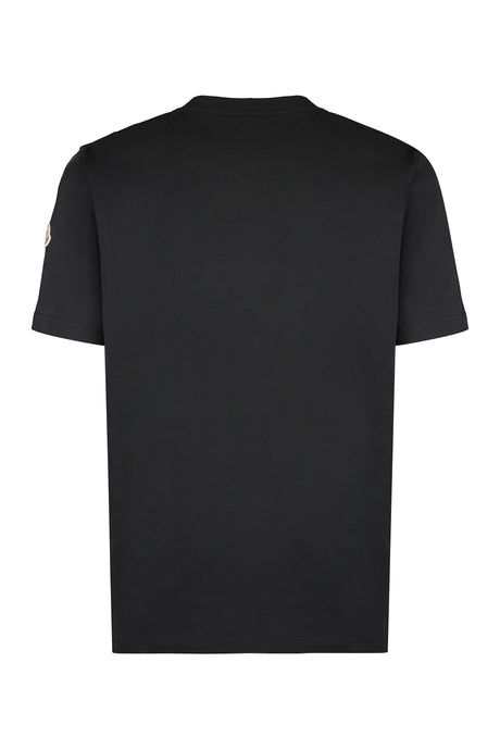 MONCLER Signature Logo Cotton T-Shirt - Men’s Fit