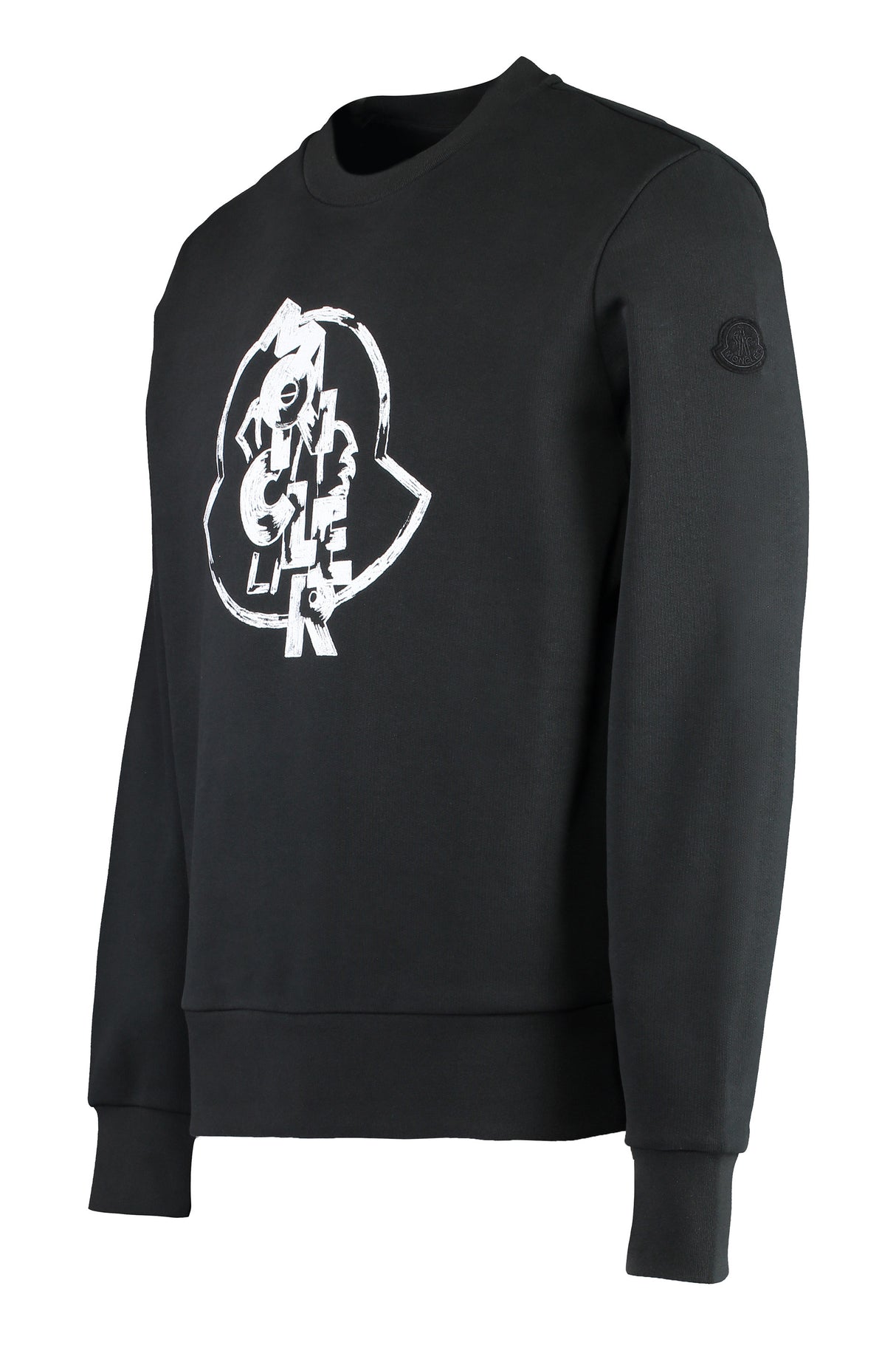 MONCLER Logo Detail Cotton Sweatshirt for Men