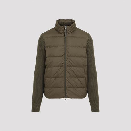 MONCLER Men's Padded Front Panel Cardigan