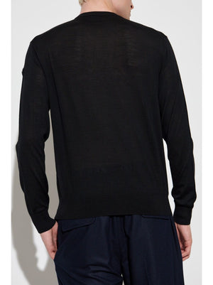 MONCLER Men's Virgin Wool Crew-Neck Sweater