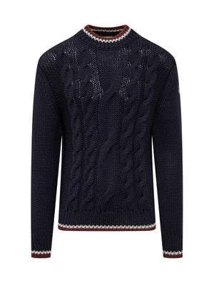 MONCLER Men's Cashmere Crew Neck Sweater