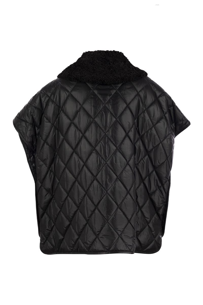 MONCLER Lightweight Padded Cape for Women - Fall/Winter 2024