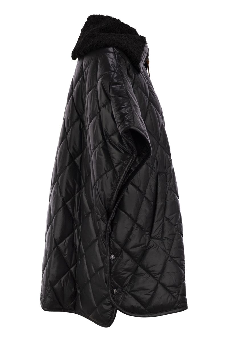 MONCLER Lightweight Padded Cape for Women - Fall/Winter 2024