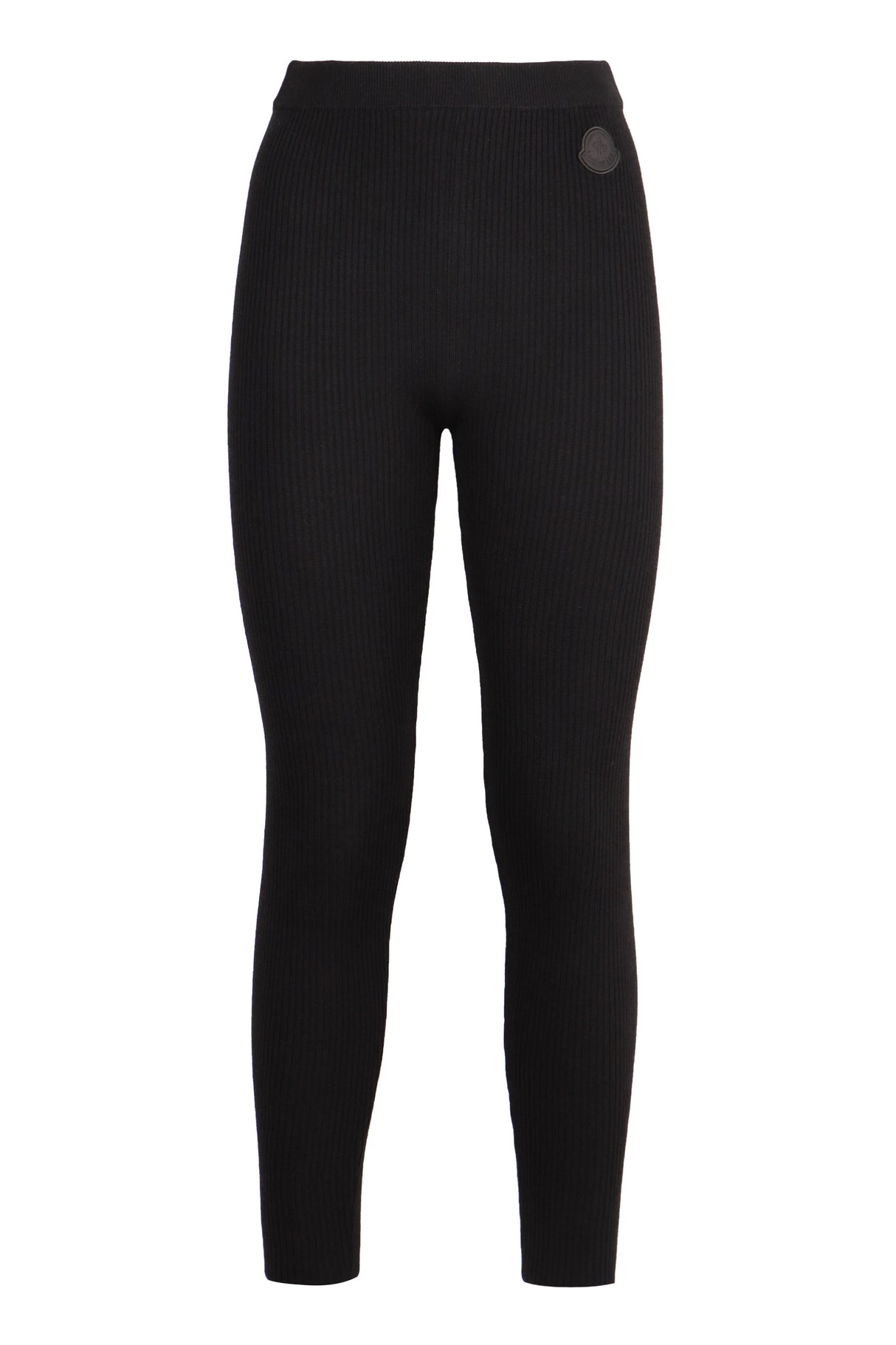 MONCLER High-Waist Knit Leggings for Women