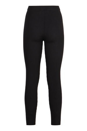 Quần Leggings Nữ Cạp Cao Đan Dệt