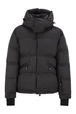 MONCLER GRENOBLE Men's Technical Ski Down Jacket with Removable Hood