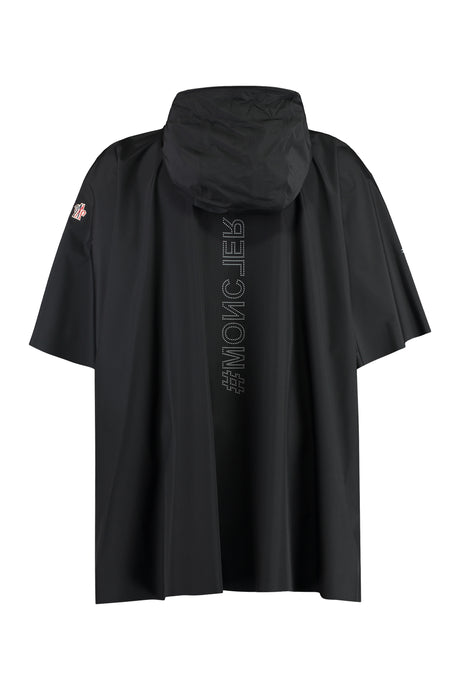 MONCLER GRENOBLE Reflective Fabric Men's Cape