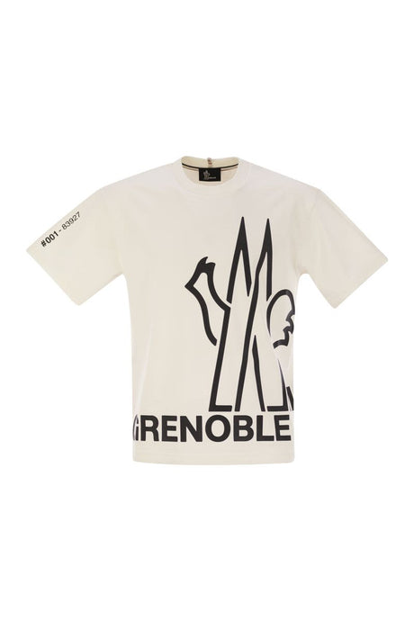 MONCLER GRENOBLE Short-Sleeved Logo T-Shirt for Men