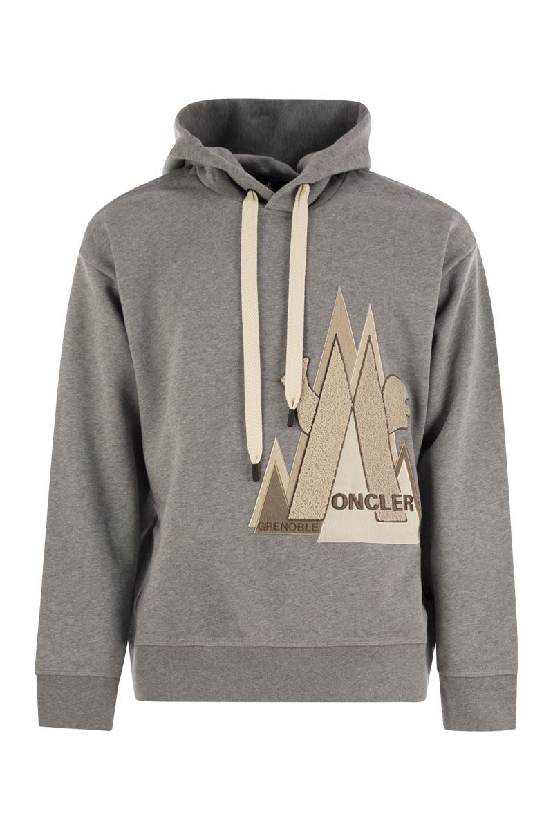 MONCLER GRENOBLE Mountain-Inspired Casual Hoodie