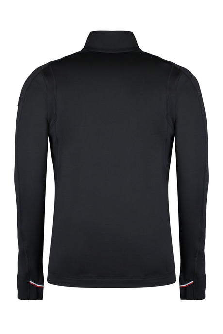 MONCLER GRENOBLE Technical Fabric Long Sleeve T-Shirt