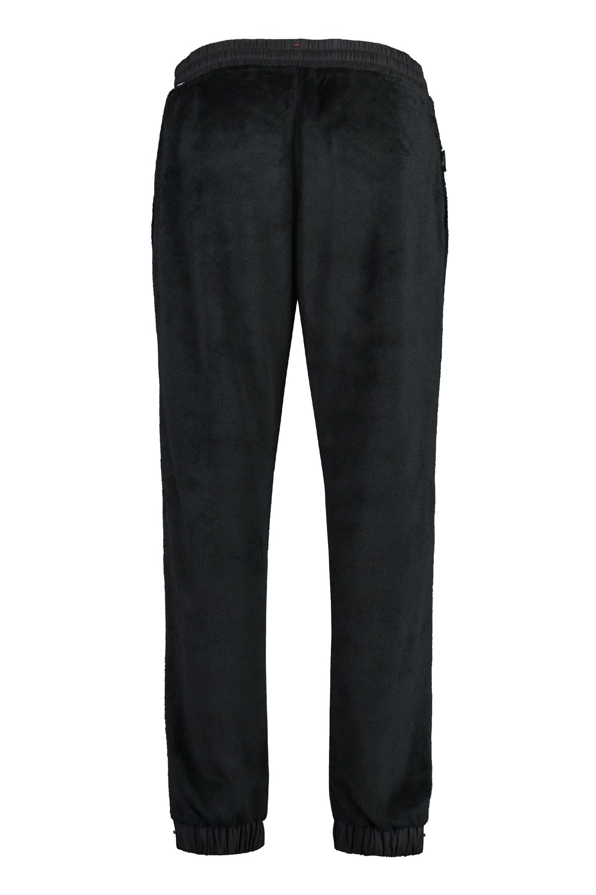 MONCLER GRENOBLE Fleece Trousers with Logo Patch for Men - FW24