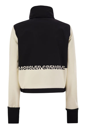 MONCLER GRENOBLE High-Performance Women's Technical Fabric Cardigan